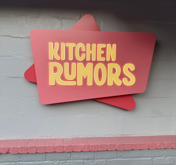 RESTAURANT REVIEW: Kitchen Rumors