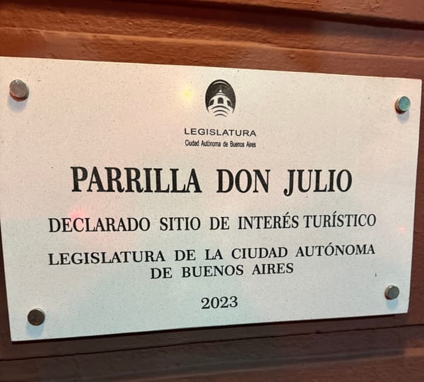 BUENOS AIRES RESTAURANT REVIEW: Don Julio