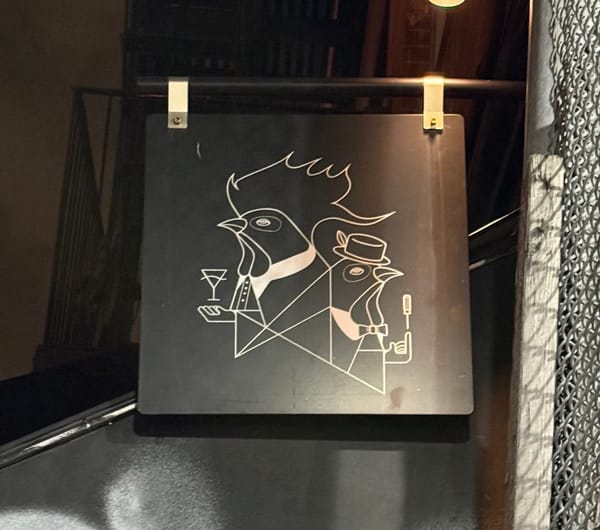 NEW YORK BAR REVIEW: Double Chicken Please